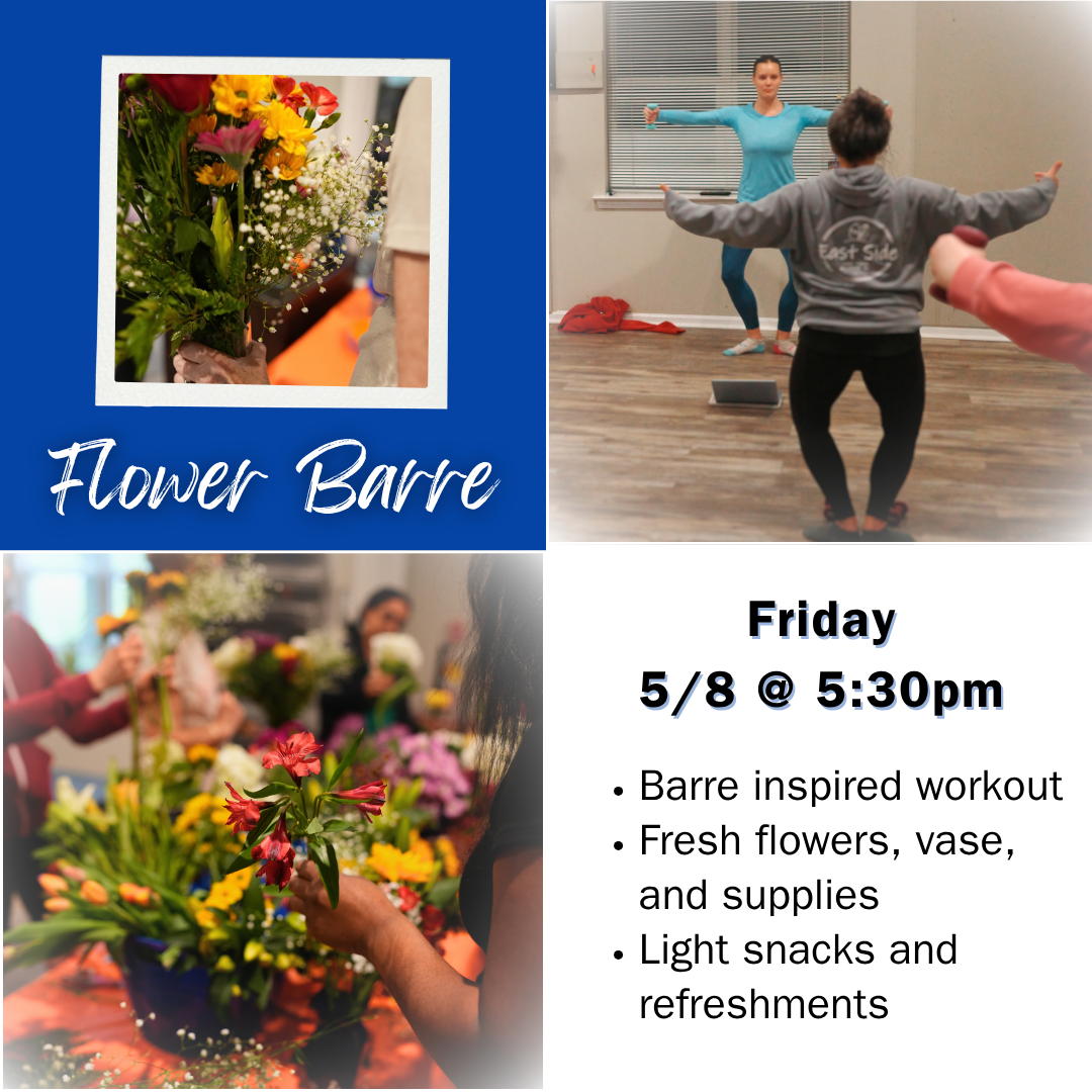 Flower Barre - Barre and Flower Bouquet event